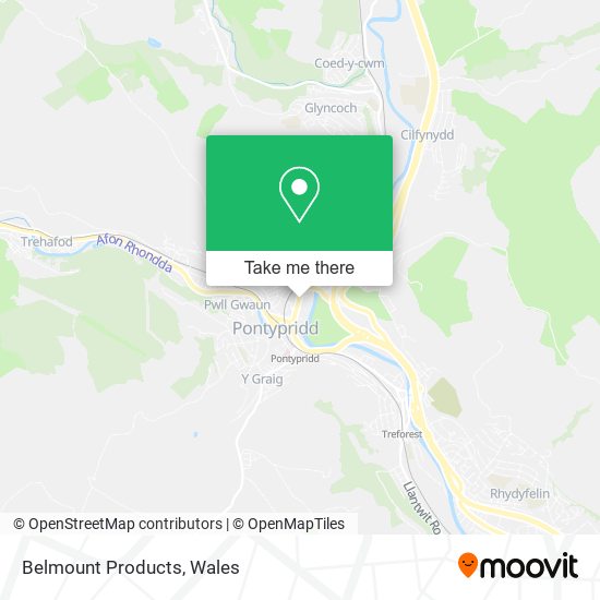 Belmount Products map