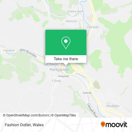 Fashion Outlet map