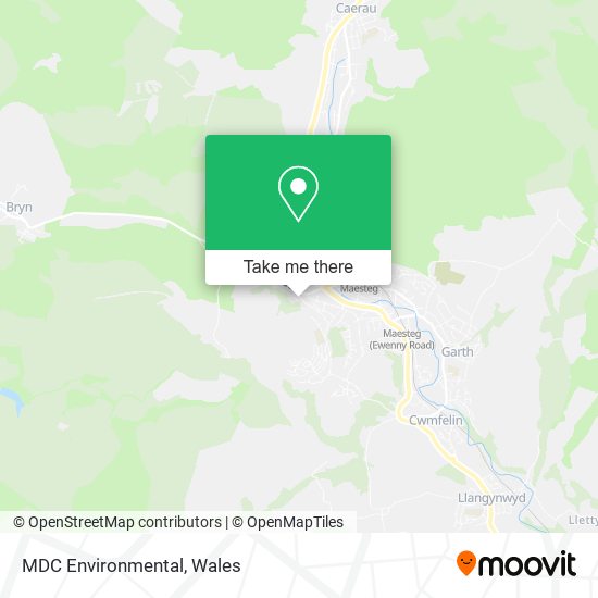 MDC Environmental map
