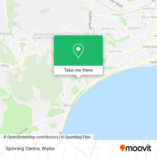 Spinning Centre map