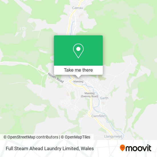 Full Steam Ahead Laundry Limited map