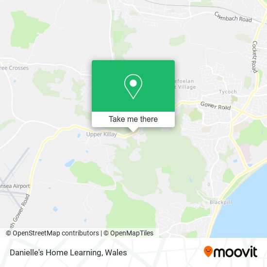 Danielle's Home Learning map