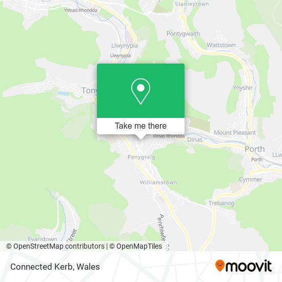 Connected Kerb map