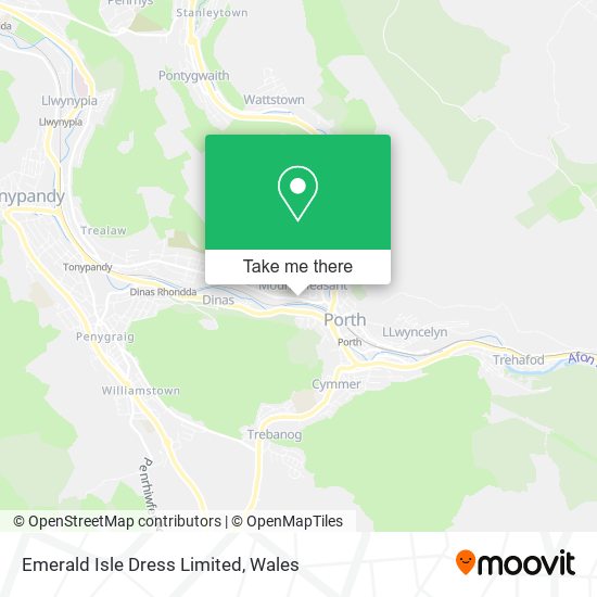 Emerald Isle Dress Limited map