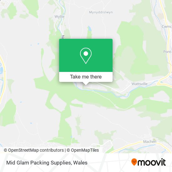Mid Glam Packing Supplies map