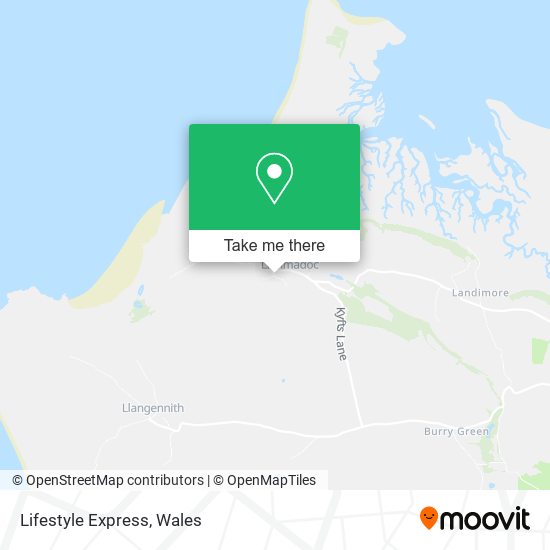 Lifestyle Express map