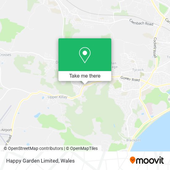 Happy Garden Limited map