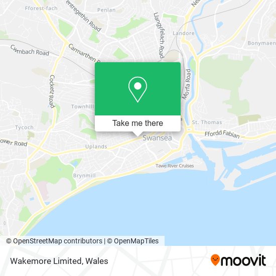 Wakemore Limited map