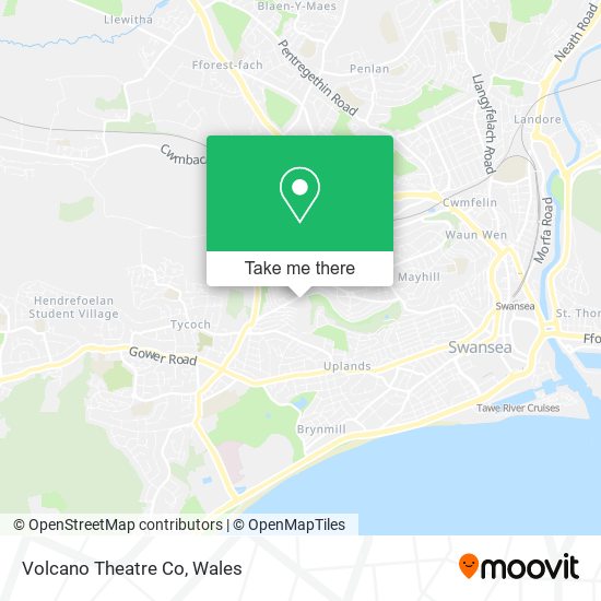 Volcano Theatre Co map