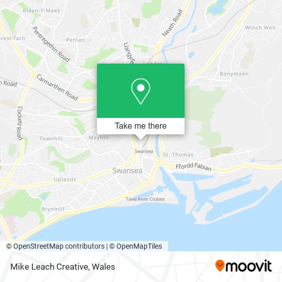 Mike Leach Creative map