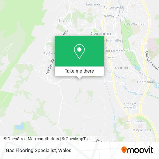 Gac Flooring Specialist map