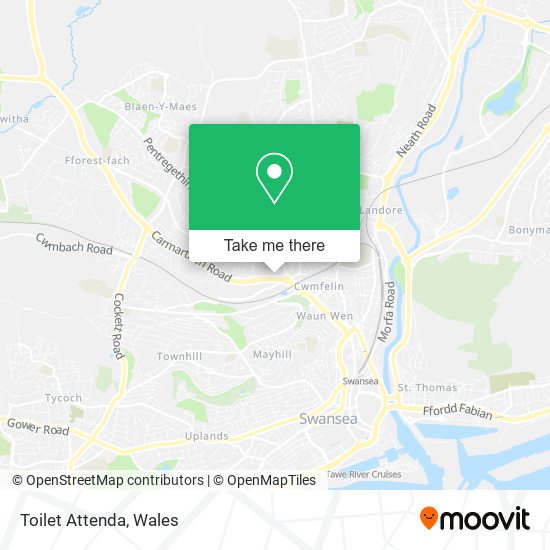 Toilet Attenda map