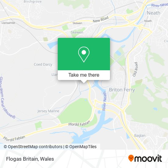 Flogas Britain map