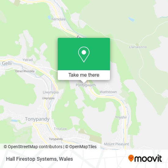Hall Firestop Systems map