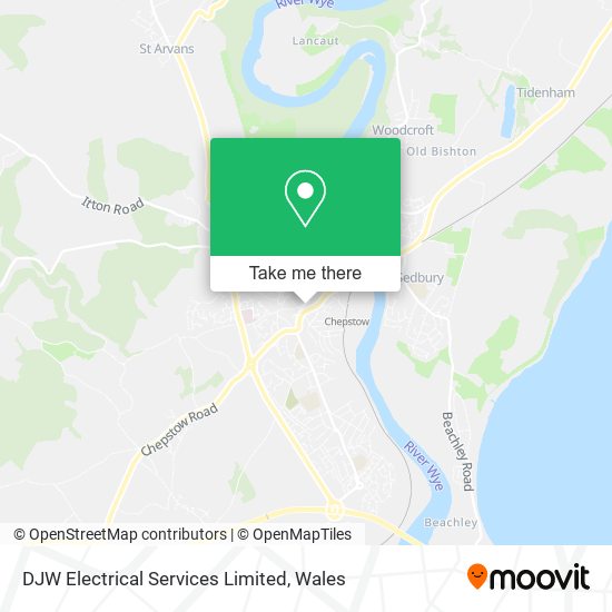 DJW Electrical Services Limited map