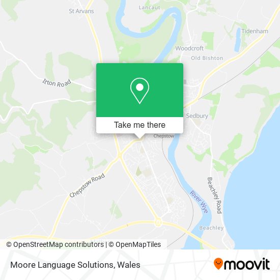 Moore Language Solutions map