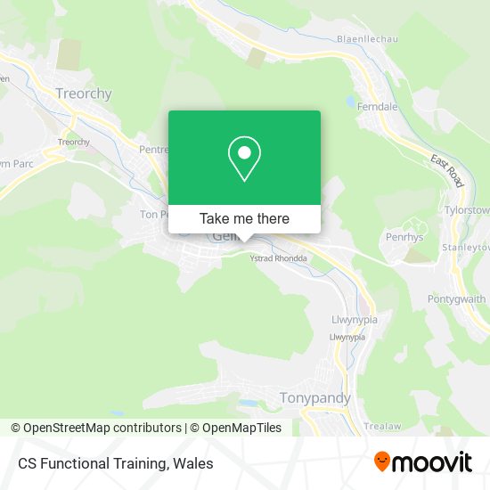 CS Functional Training map