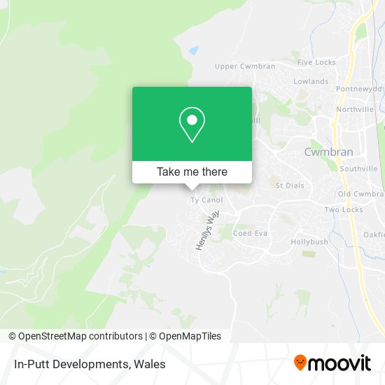 In-Putt Developments map