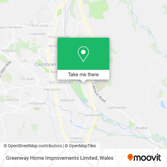 Greenway Home Improvements Limited map