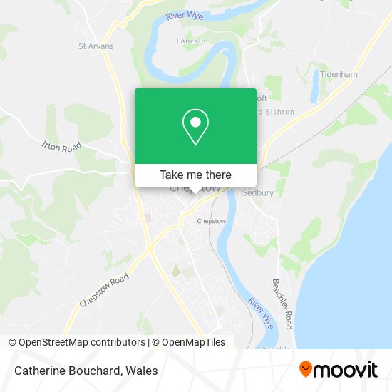 Catherine Bouchard map
