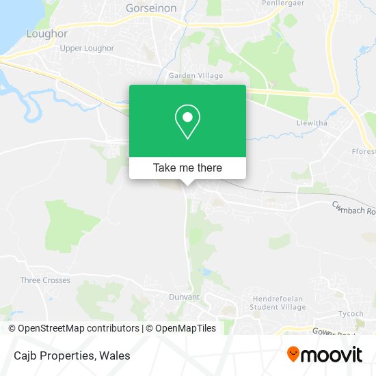 Cajb Properties map