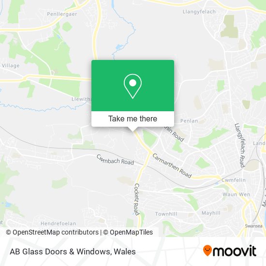 AB Glass Doors & Windows map