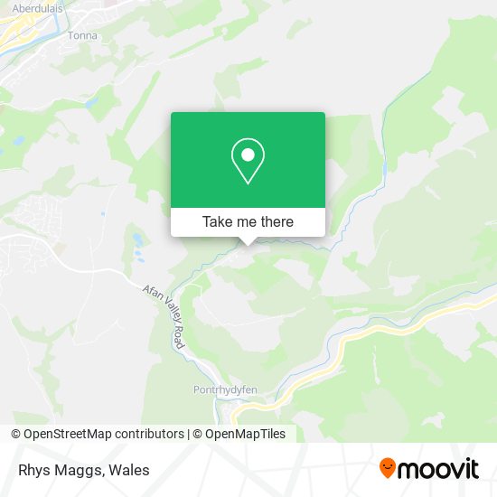 Rhys Maggs map