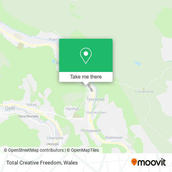 Total Creative Freedom map