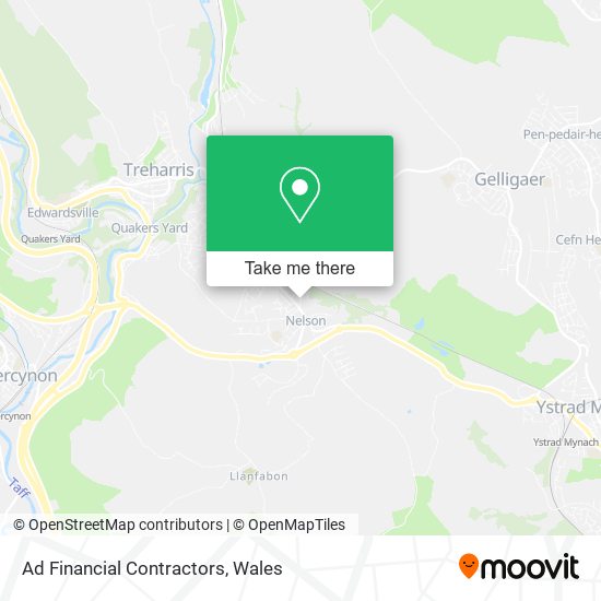 Ad Financial Contractors map