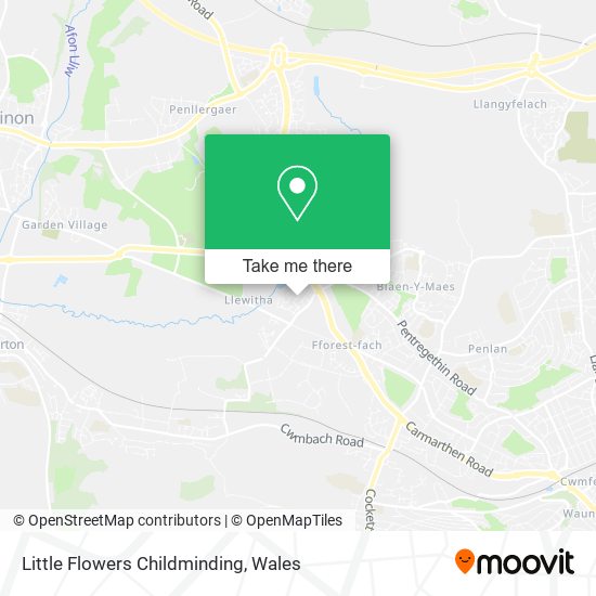 Little Flowers Childminding map