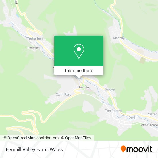 Fernhill Valley Farm map