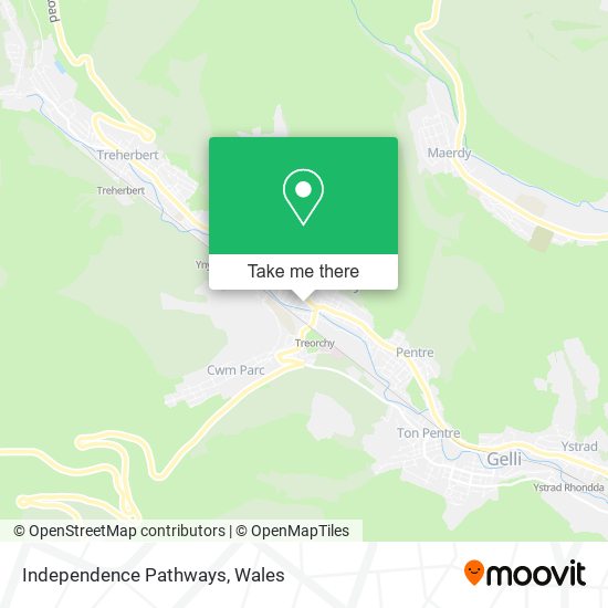 Independence Pathways map