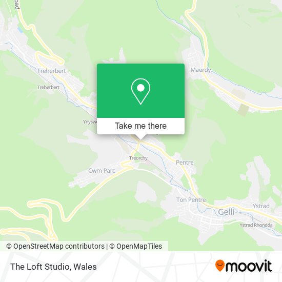 The Loft Studio map