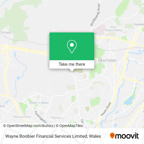 Wayne Boobier Financial Services Limited map