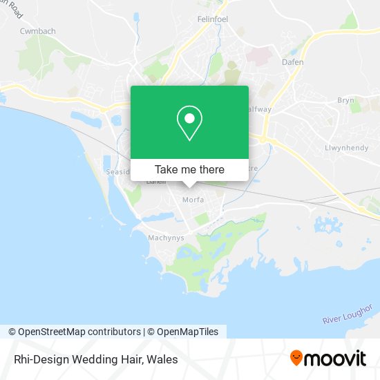 Rhi-Design Wedding Hair map
