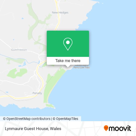 Lynmaure Guest House map