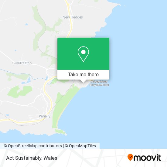 Act Sustainably map
