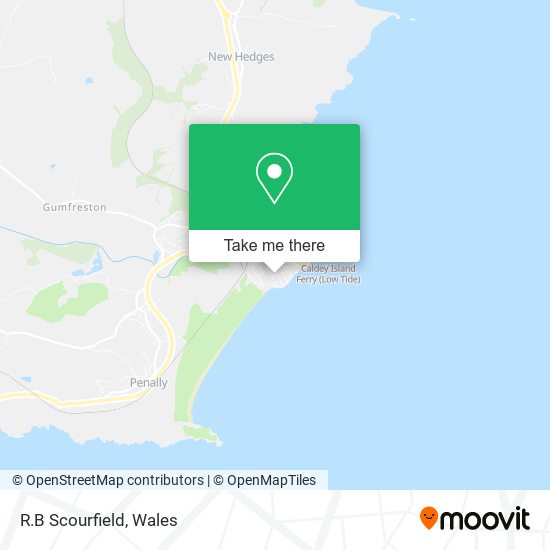 R.B Scourfield map