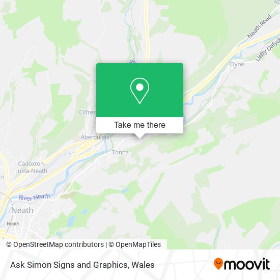 Ask Simon Signs and Graphics map