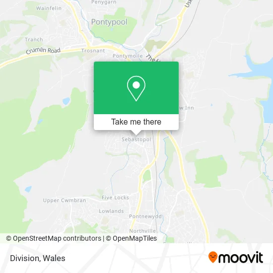Division map