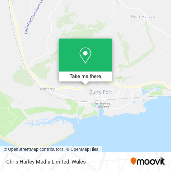 Chris Hurley Media Limited map