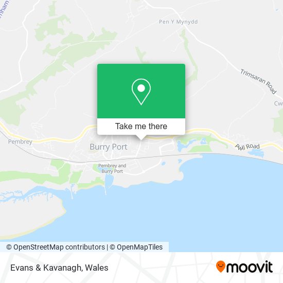 Evans & Kavanagh map
