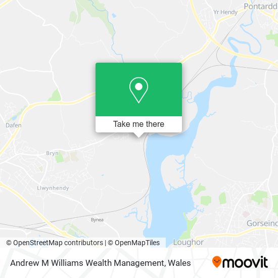 Andrew M Williams Wealth Management map