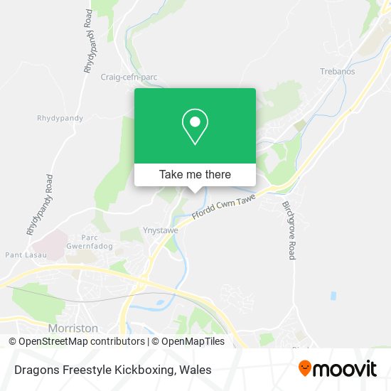 Dragons Freestyle Kickboxing map
