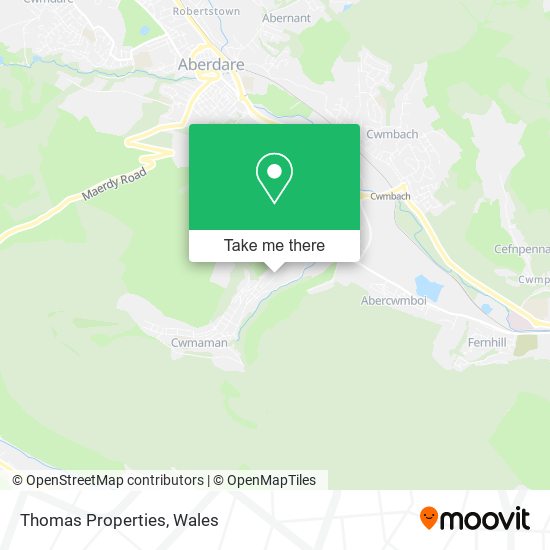 Thomas Properties map