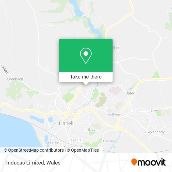 Inducas Limited map