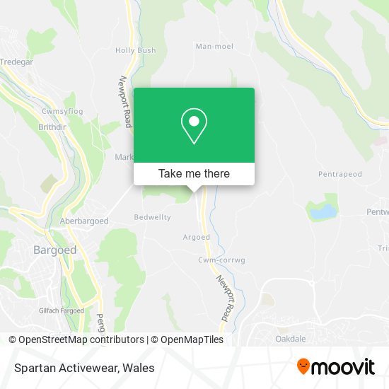 Spartan Activewear map