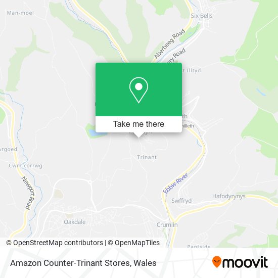 Amazon Counter-Trinant Stores map
