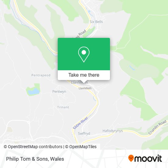 Philip Tom & Sons map