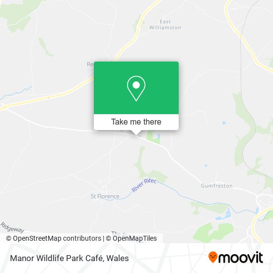 Manor Wildlife Park Café map